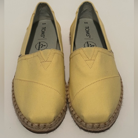 Toms Espadrilles In Yellow, Never Worn. - Picture 2 of 5